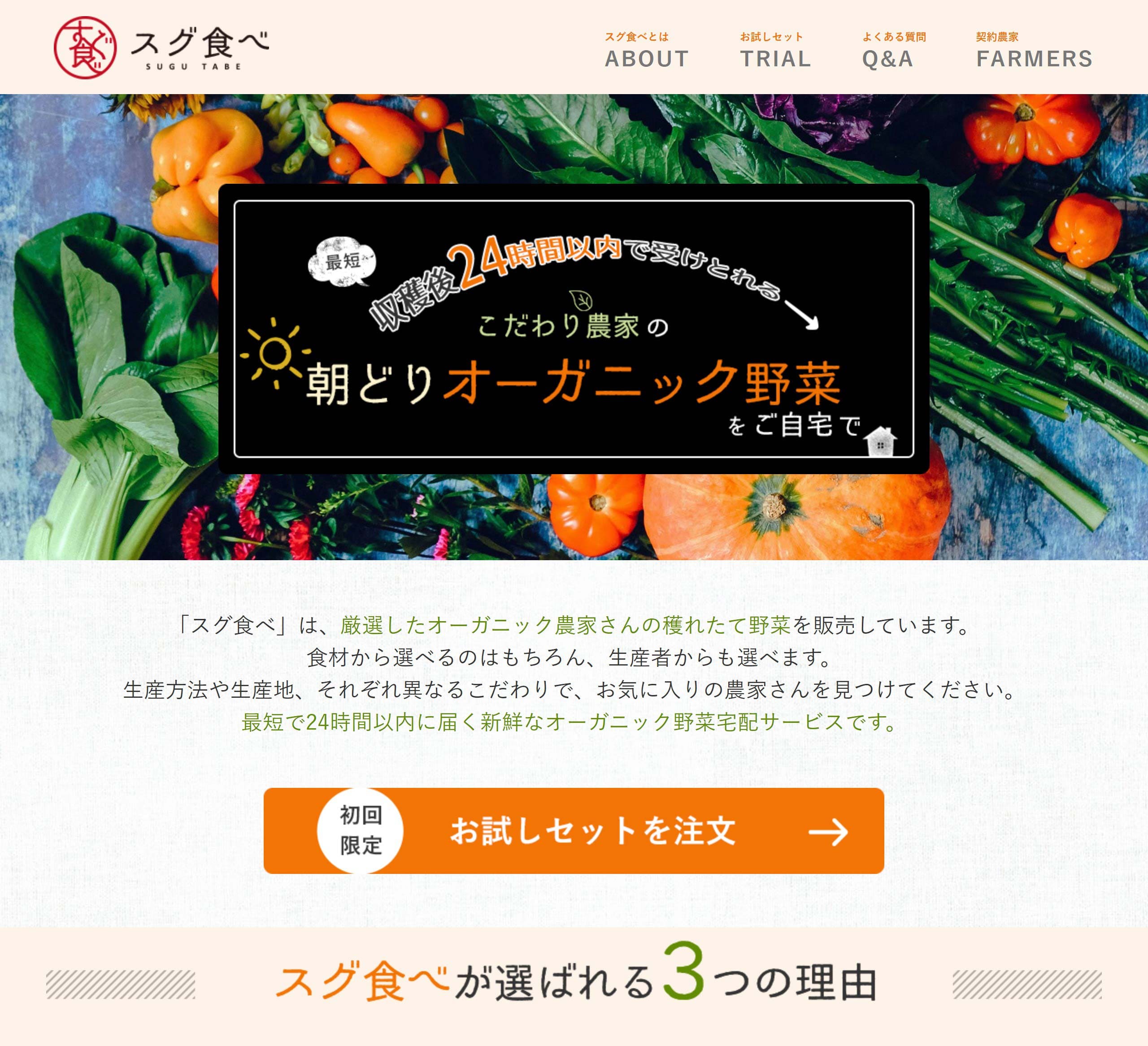 スグ食べサイト